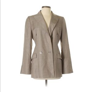 carolina herrera wool blazer